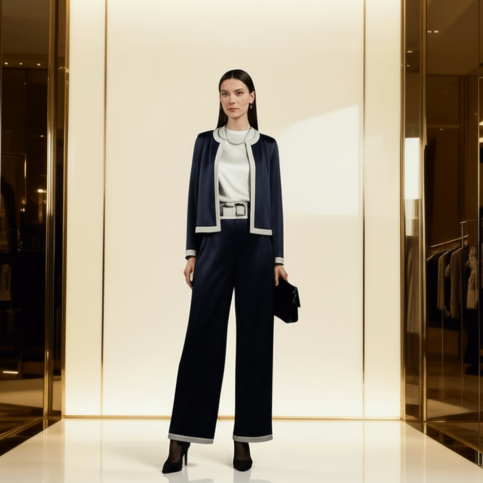 کت و شلوار نیلین